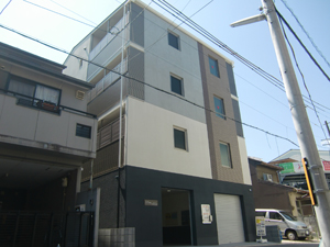 マンスリーバイクパーク御池外観